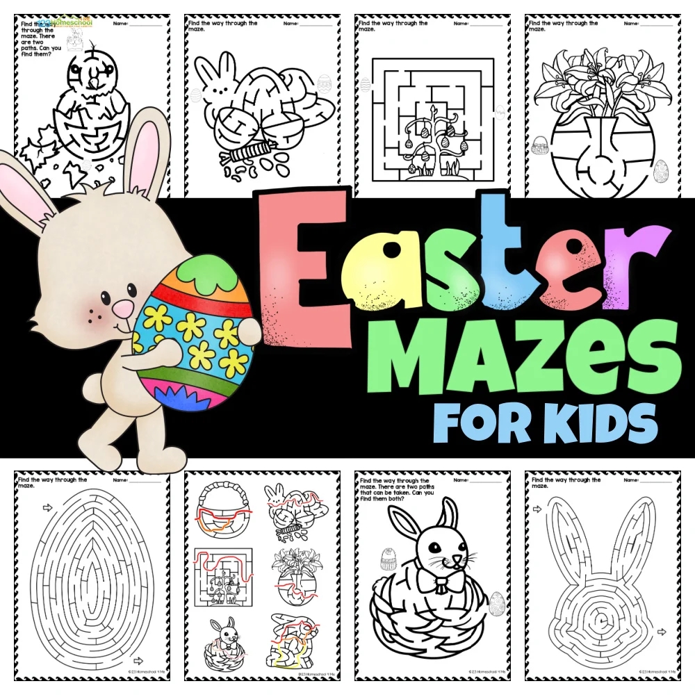 50 EASTER Kids Activites