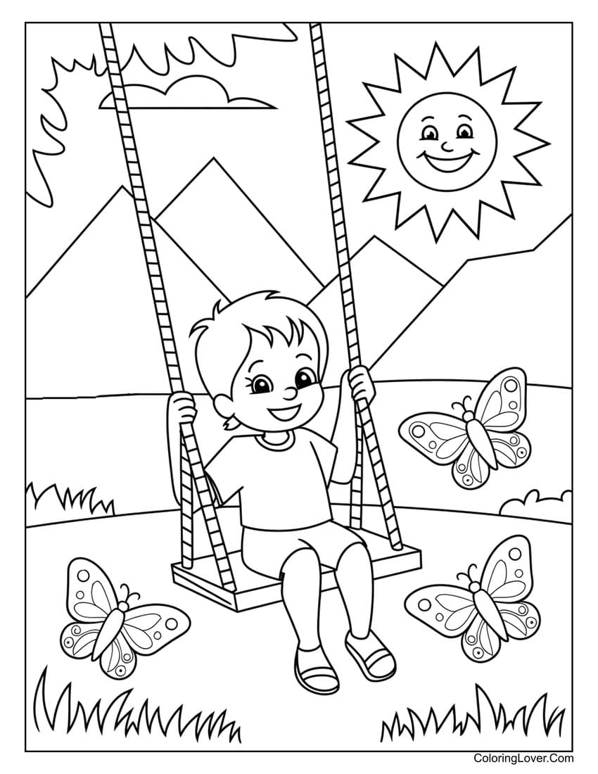 54 Summer Coloring Pages Free Printables For Kids 