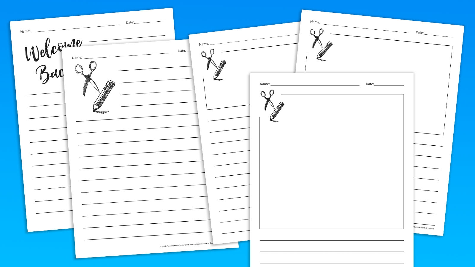 Free Printable Lined Paper For Letter Writing