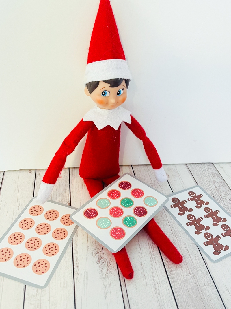 7 Days Of Free Printable Elf Props Pjs And Paint