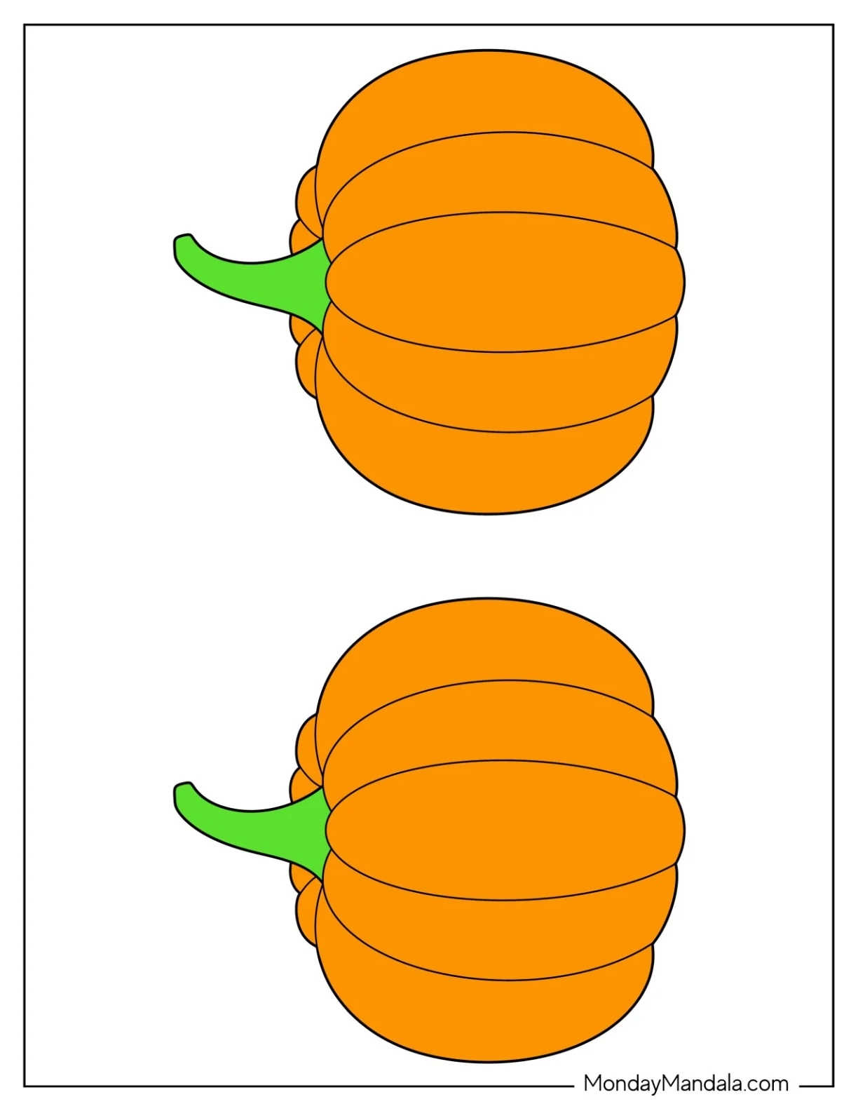 76 Pumpkin Templates Free PDF Printables 
