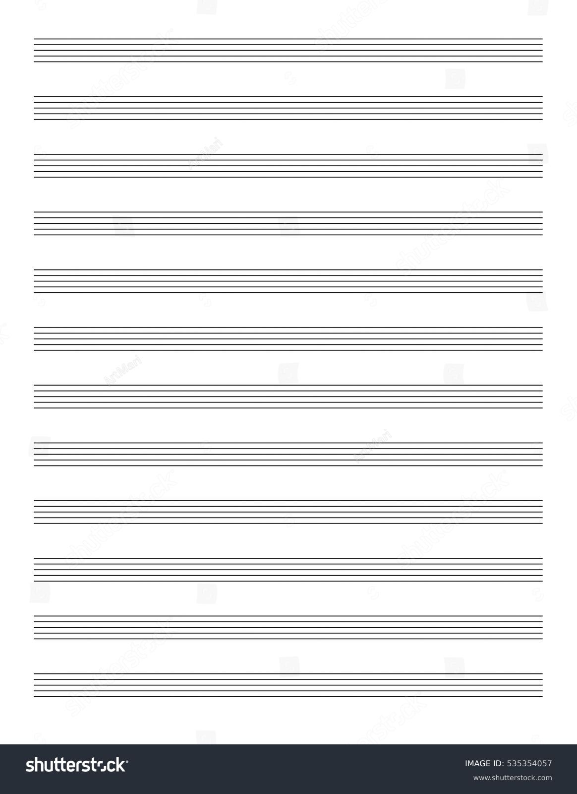 9 Hundred Blank Music Score Sheet Royalty Free Images Stock Photos Pictures Shutterstock