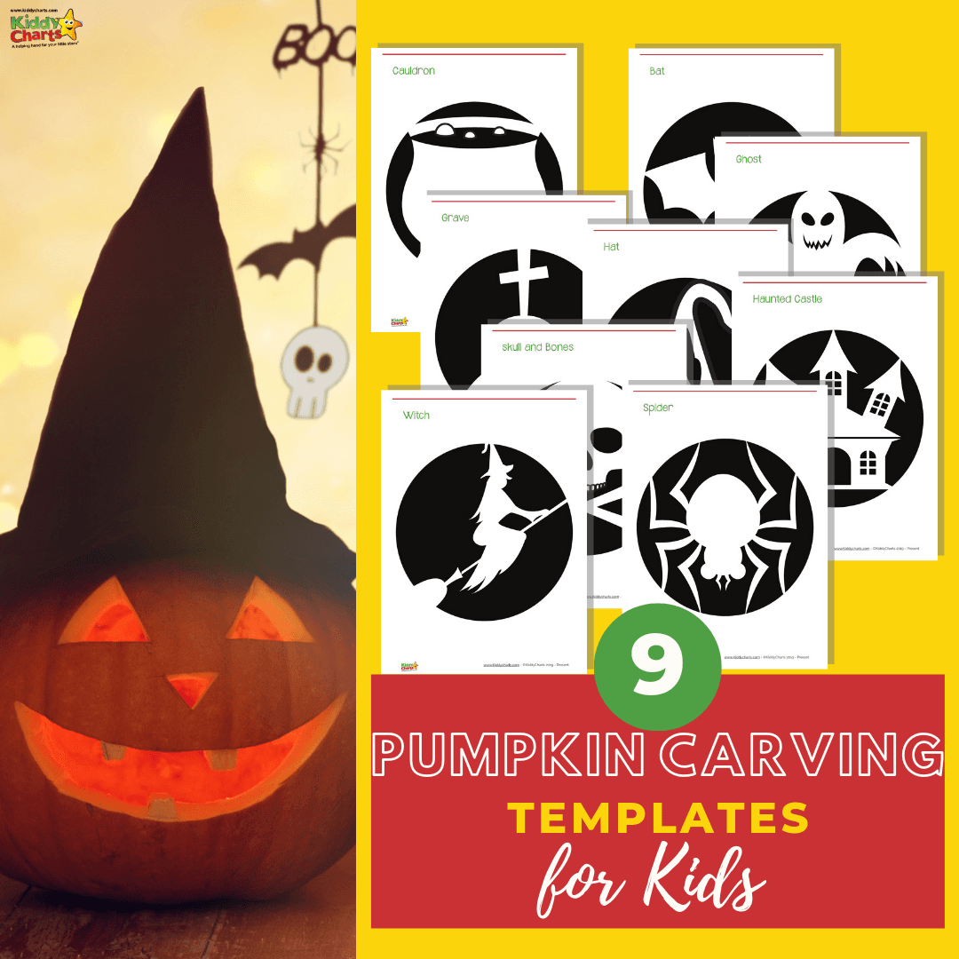 9 Pumpkin Carving Templates For Kids Kiddy Charts