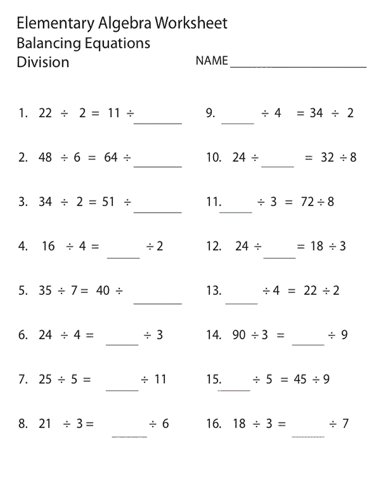 9th Grade Math Worksheets Learning Printable Worksheets Library