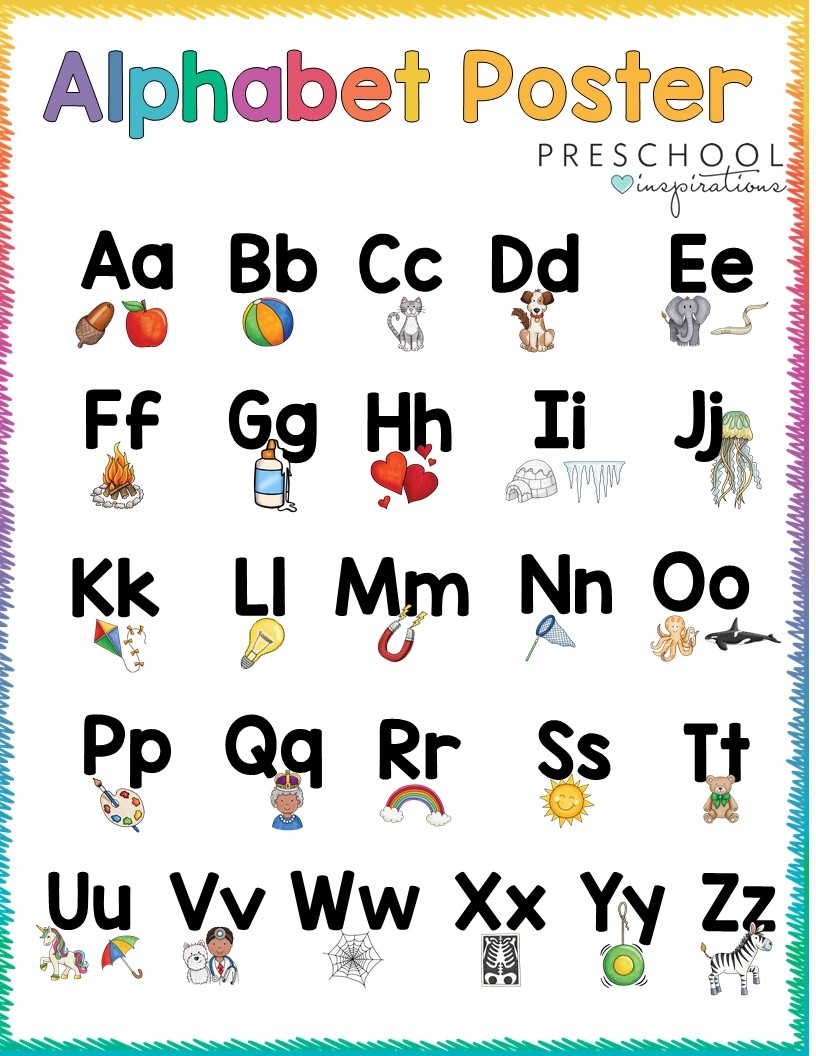 Alphabet Books For Kids Preschool Inspirations
