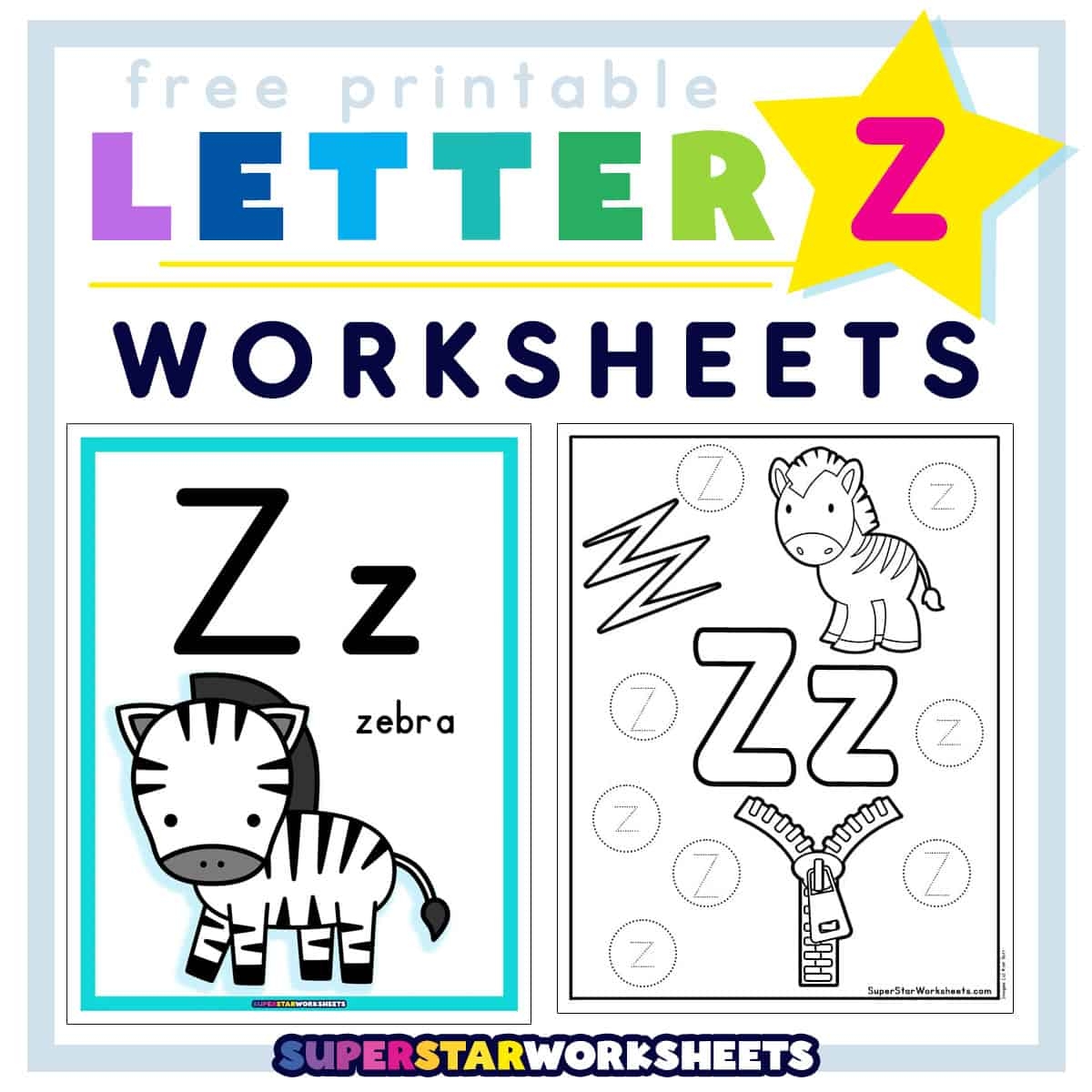 Alphabet Worksheets Superstar Worksheets