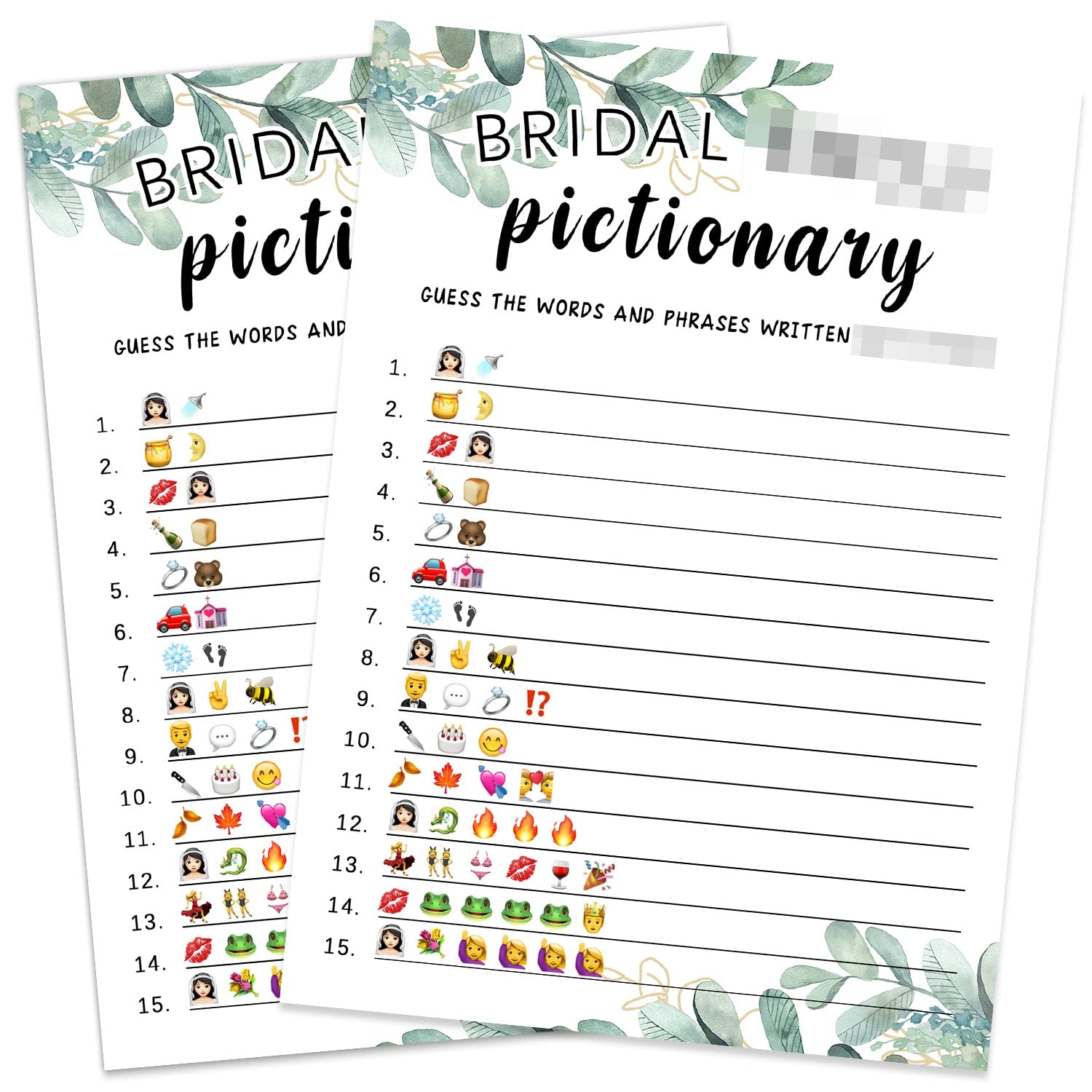 Amazon Ggjgrpx Bridal Shower Game 30 Pictionary Wedding Shower Game Cards Pictionary Games Ideas Activity For Bridal Shower Bachelorette Or Engagement Party Home Kitchen