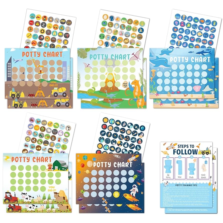 Potty Training Sticker Chart Printable Free