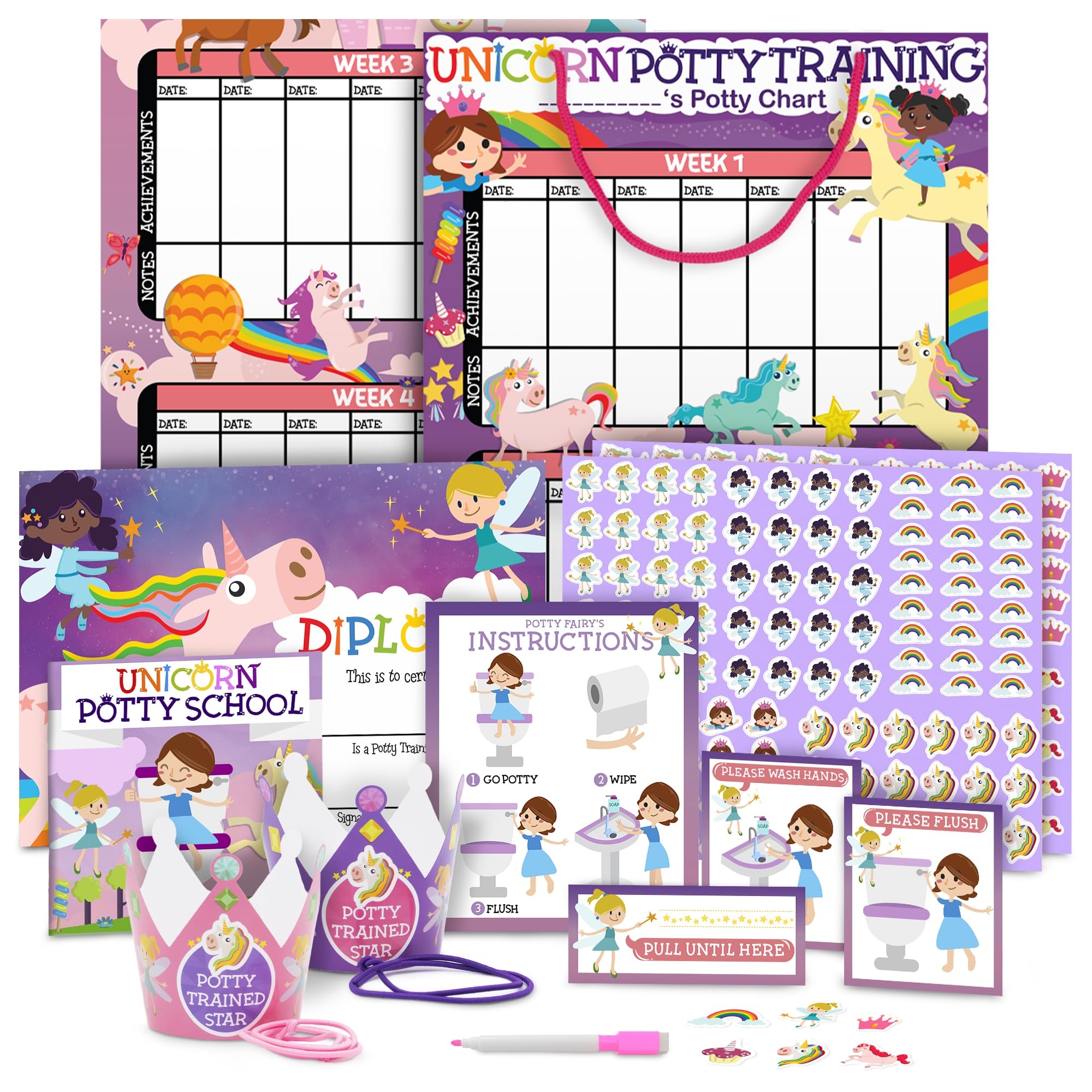 Free Printable Potty Charts Girls