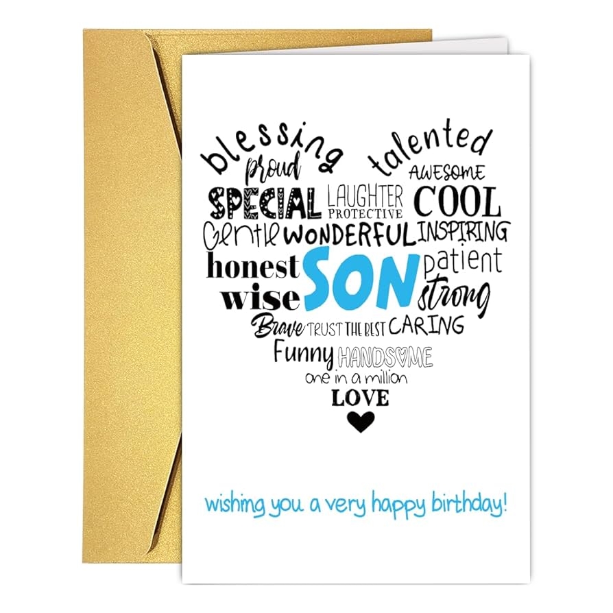 Printable Free Birthday Cards Son