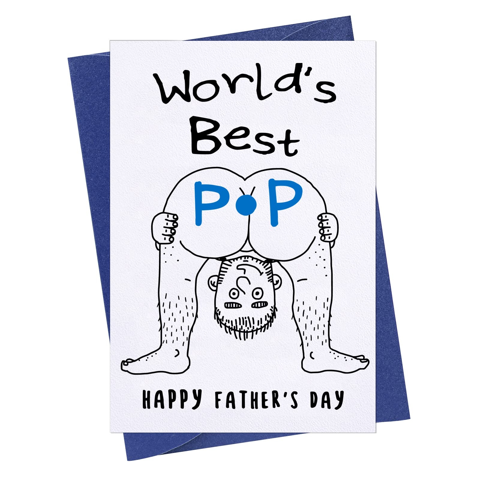 Amazon WhatSign Funny Fathers Day Cards For Dad Fathers Day Card From Son Daughter Kids Father s Day Gifts Card For Dad Papa Husband Father s Day Gift From Wife Father s Day Gifts