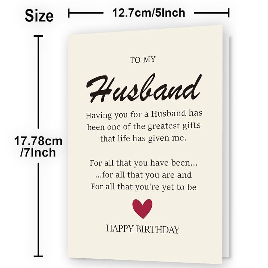 Amazon WowBefun Birthday Card For Men Husband And Him Happy Birthday Gifts Decorations For Men Office Products