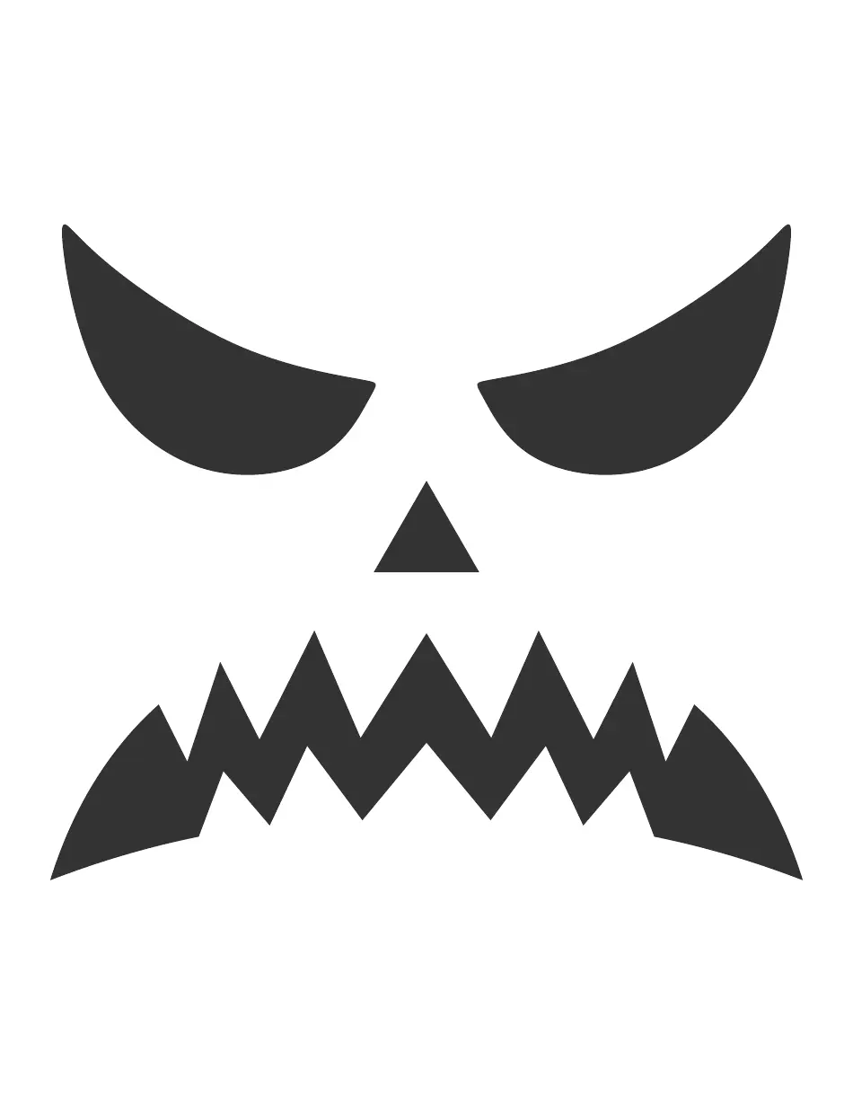 Free Printable Pumpkin Carving Patterns Scary