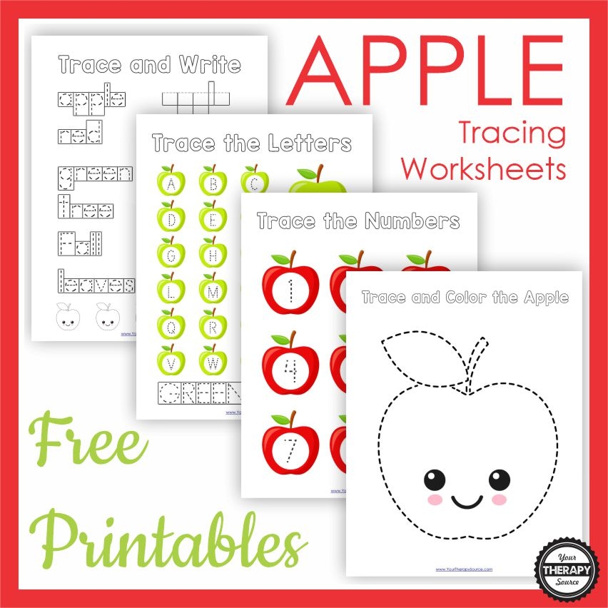 Letter Tracing Worksheets Free Printable