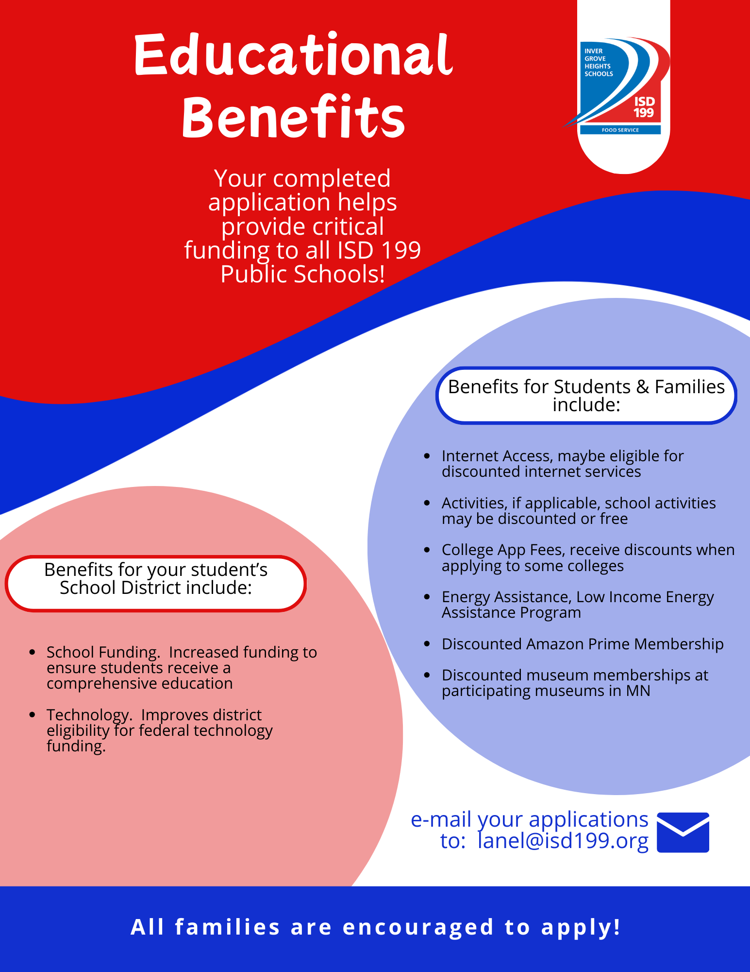 Apply For Educational Benefits Inver Grove Heights Schools