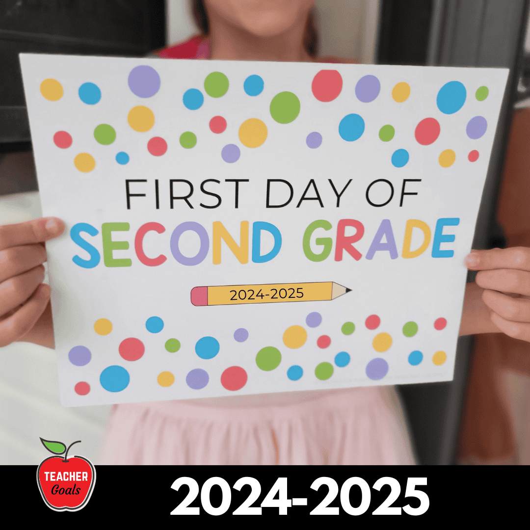 Back To School 2024 2025 Printable First Day Of School Signs