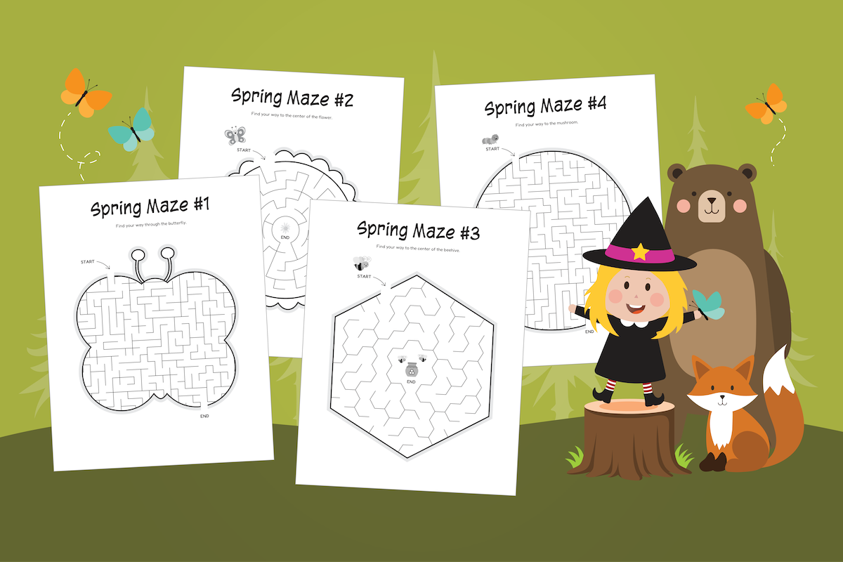 Free Printable Mazes For Children