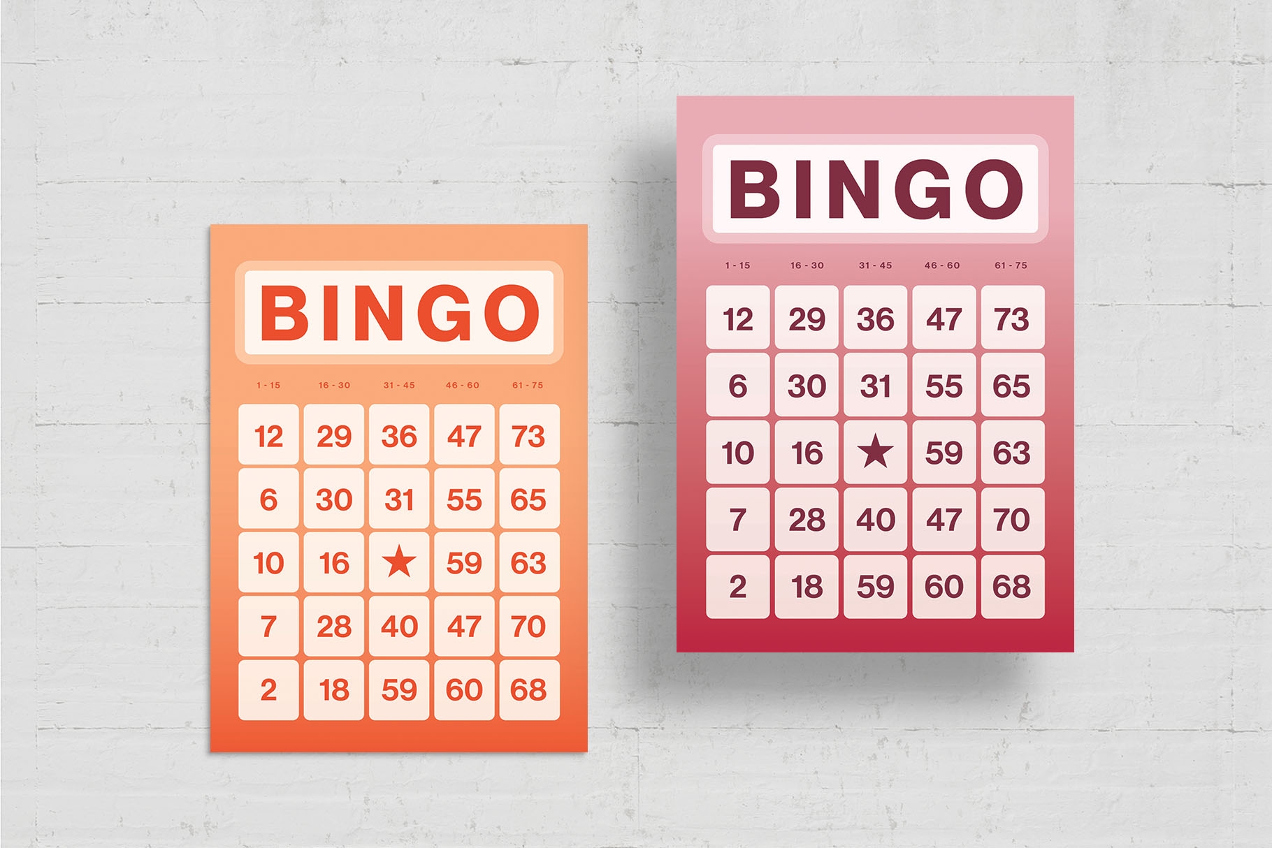 Printable Bingo Cards Free 1-75