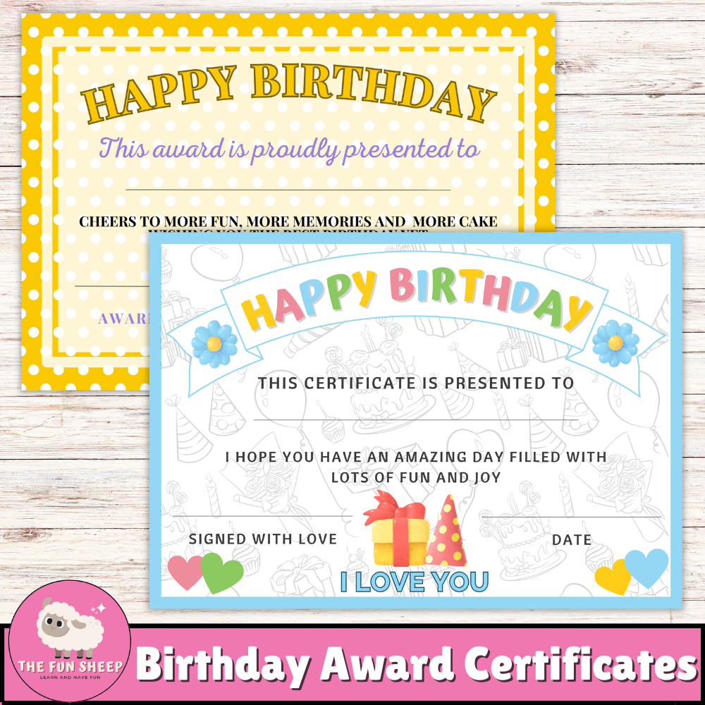 Free Printable Certificates For Preschoolers