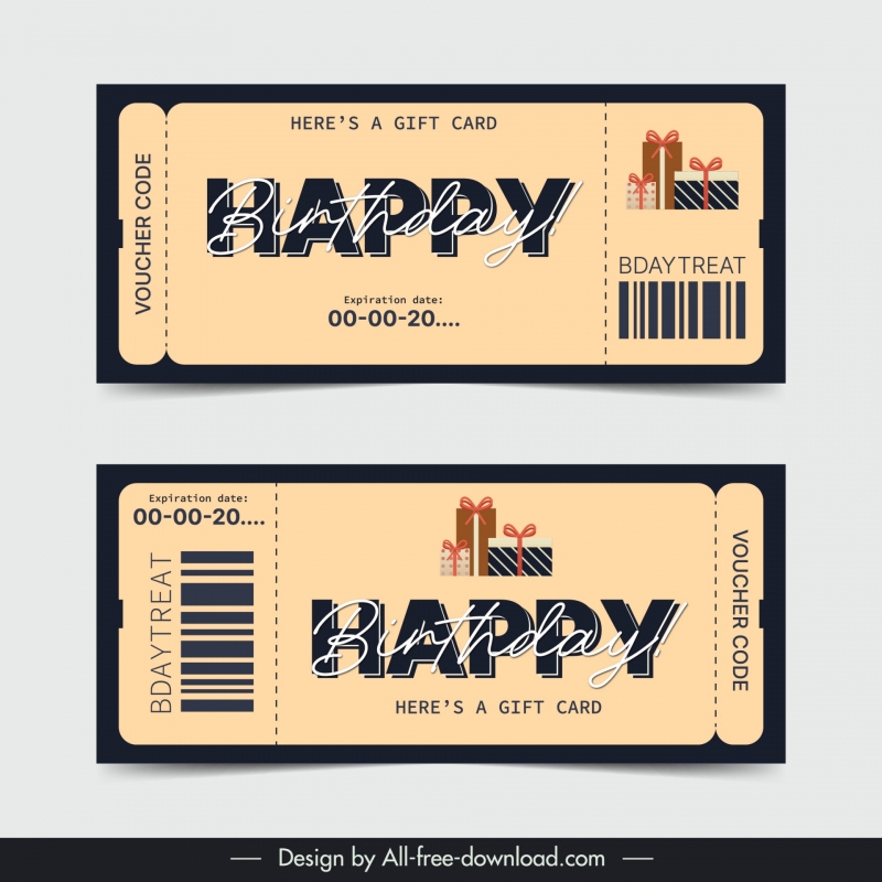 Voucher Template Free Printable