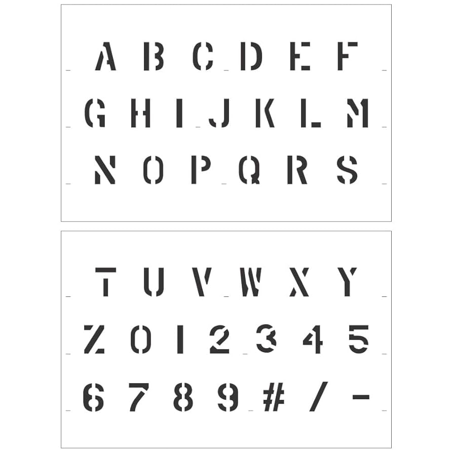 Free Printable Letter Stencils Designs