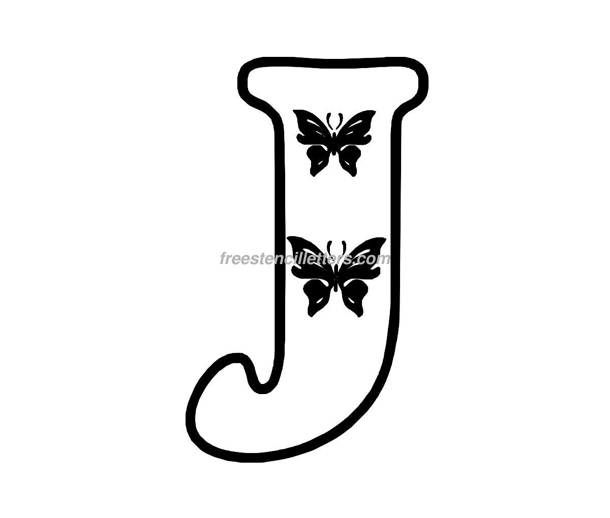 Free Printable Letter Stencils To Cut Out