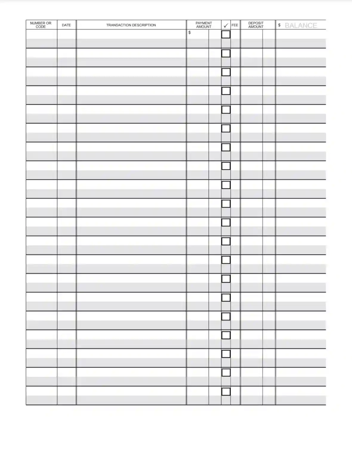 Check Register Template Excel Excel Checkbook Register Template Worksheets Library