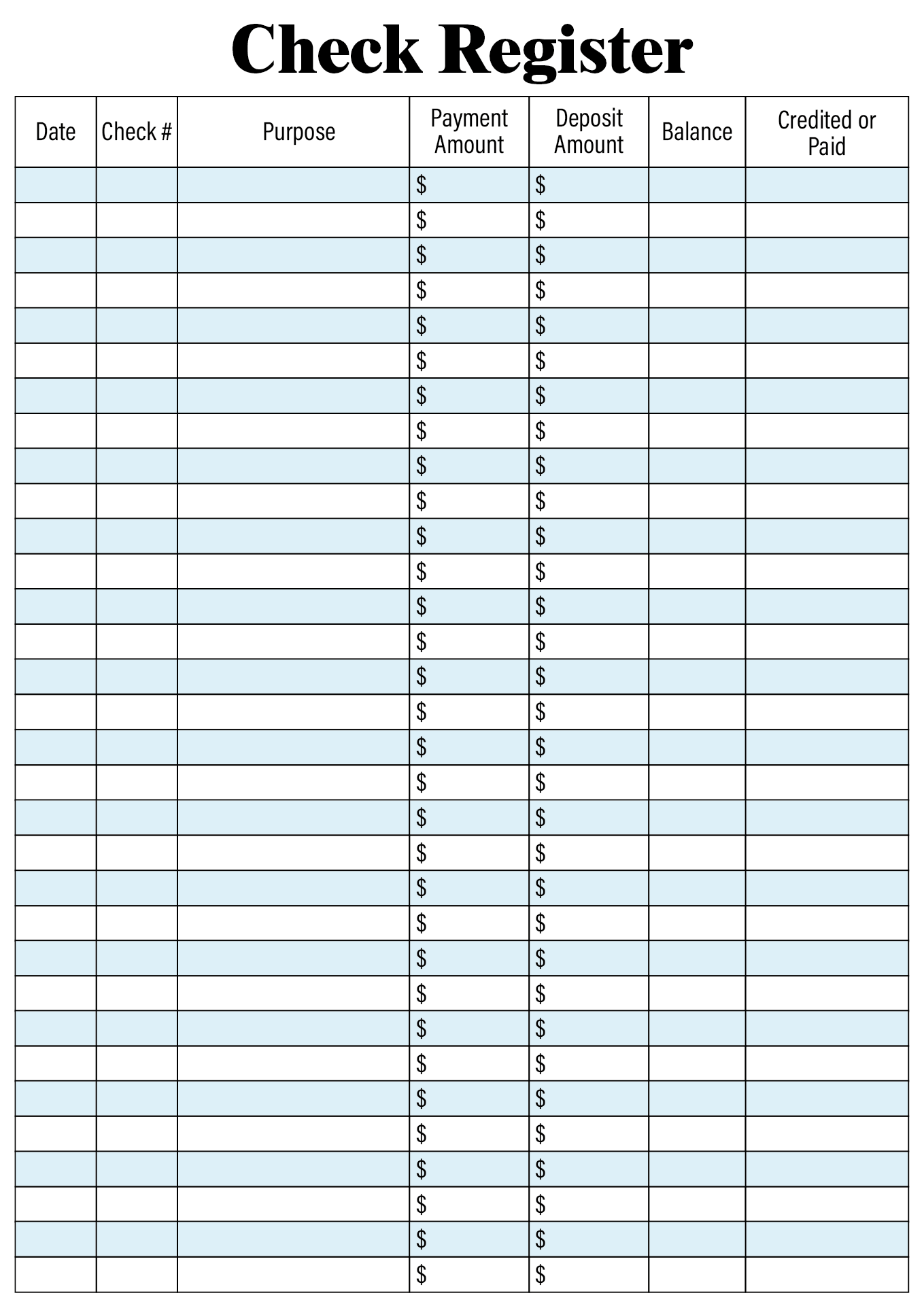 Checkbook Register Buy 10 Easy To Read Checkbook Transaction Register Large Print Check Book REGISTERS Online At Check Registers