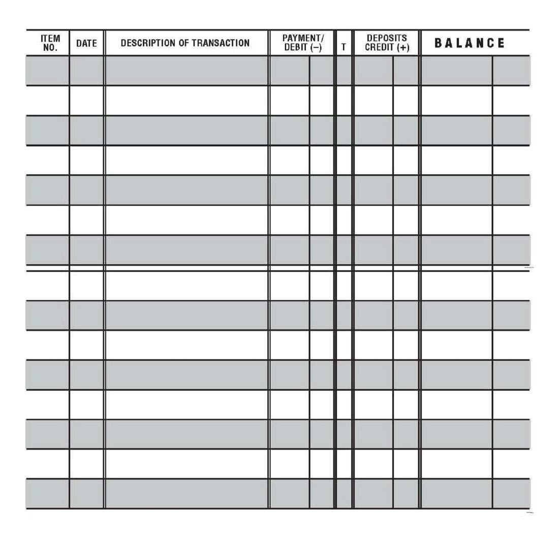 Checkbook Register Spreadsheet Check Register Template Excel Worksheets Library