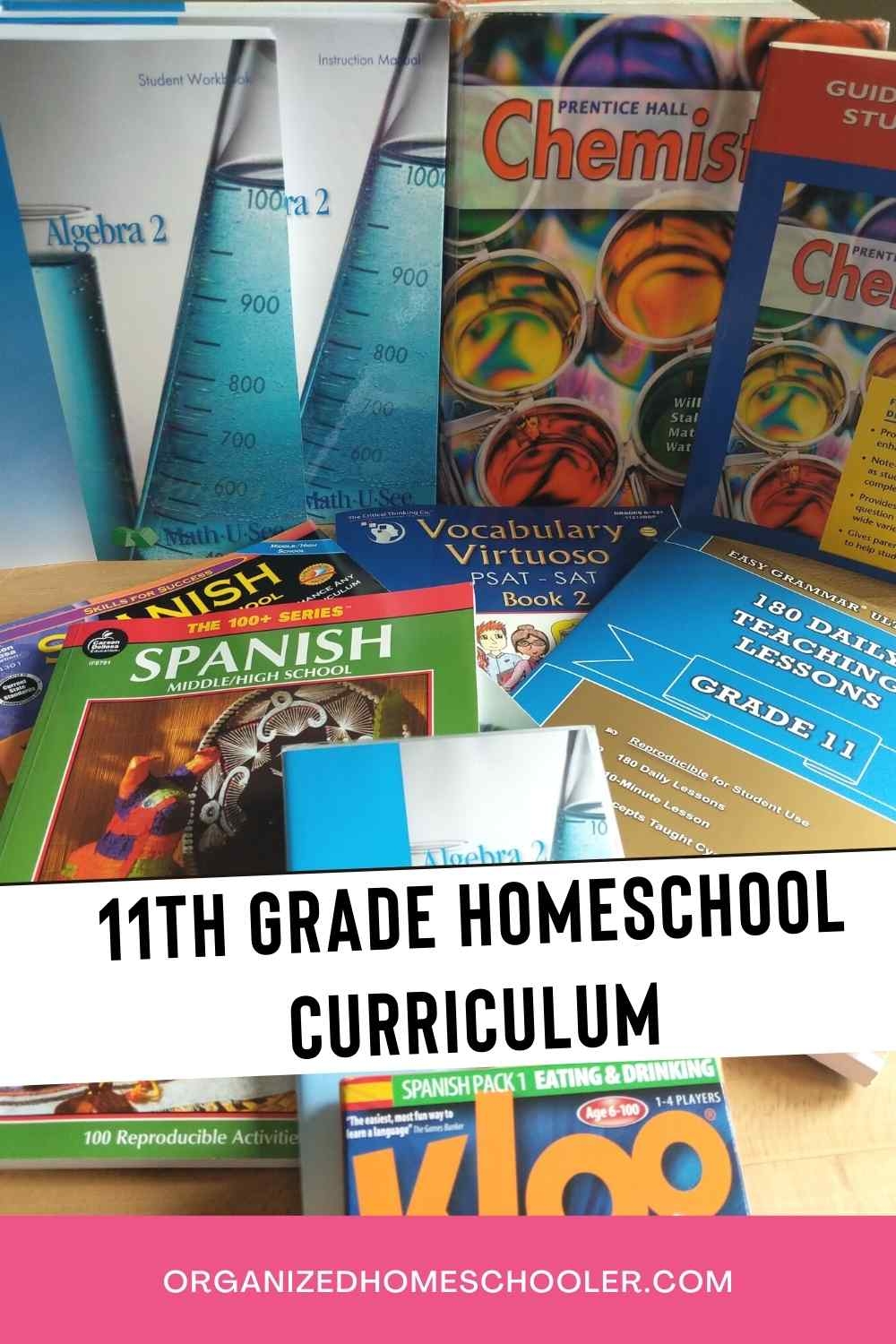 Complete 11th Grade Homeschool Curriculum The Organized Homeschooler