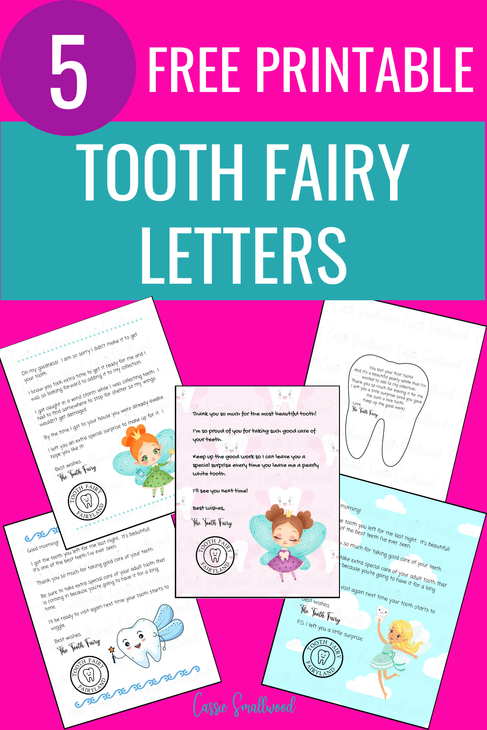 Tooth Fairy Late Letter Printable Free