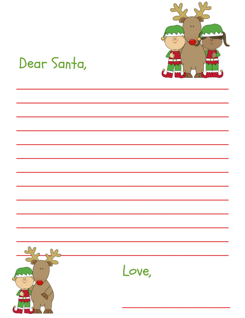 Free Printable Santa Letters