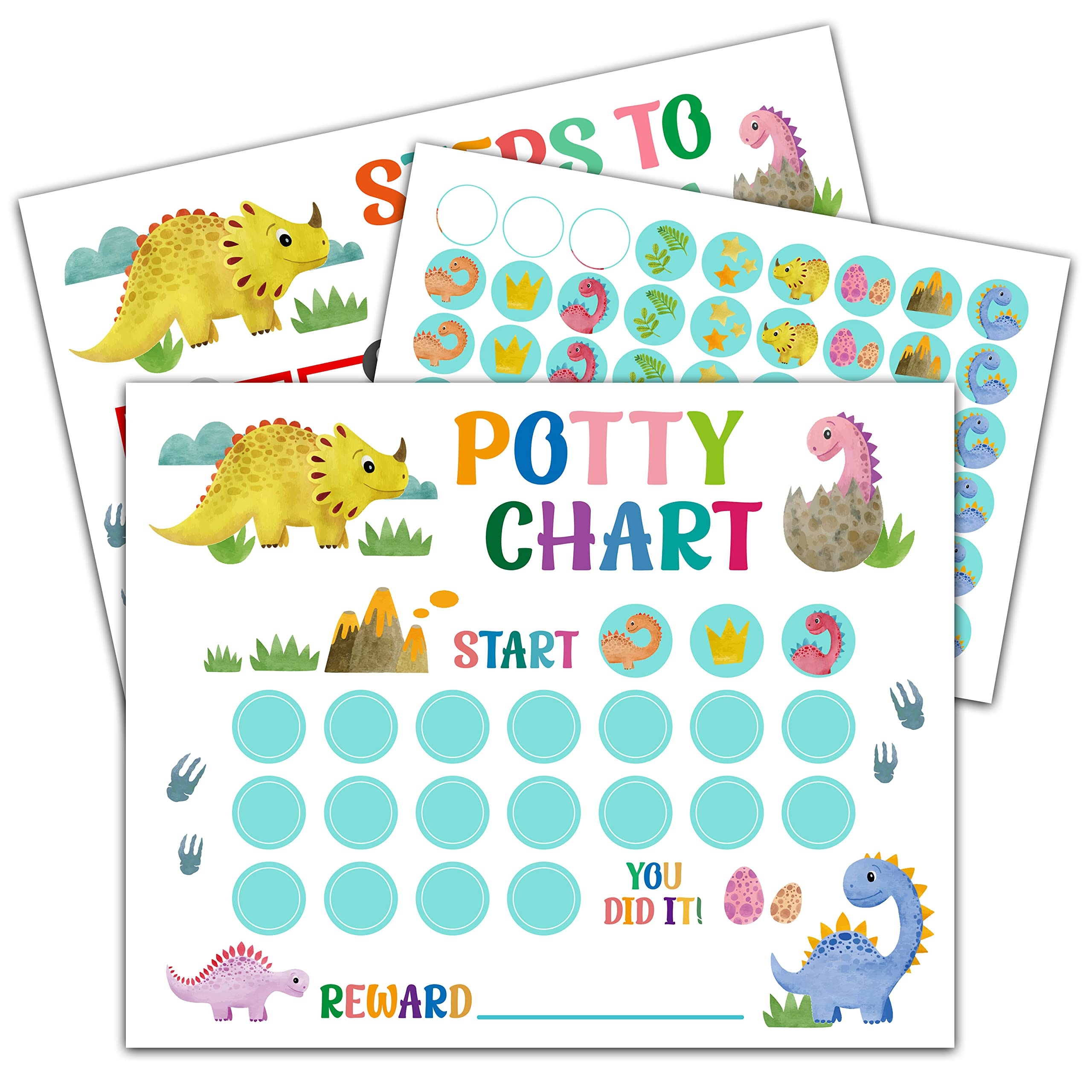 Free Printable Dinosaur Potty Training Chart