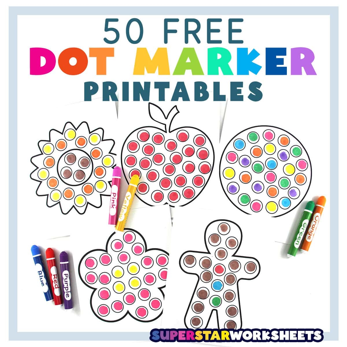 Free Dot To Dot Printables For Preschoolers