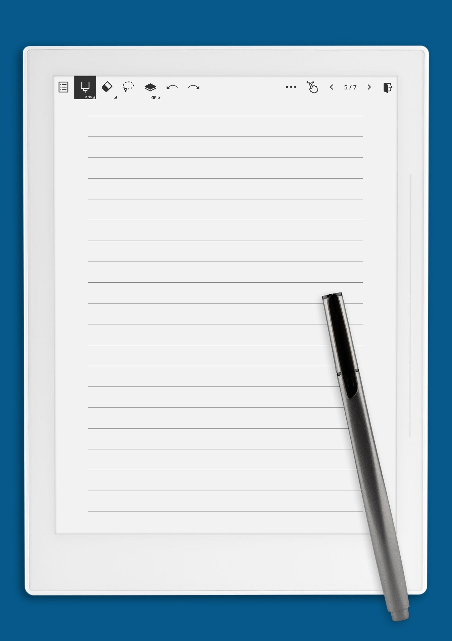 Free Printable Lined Paper Pdf A4 Size