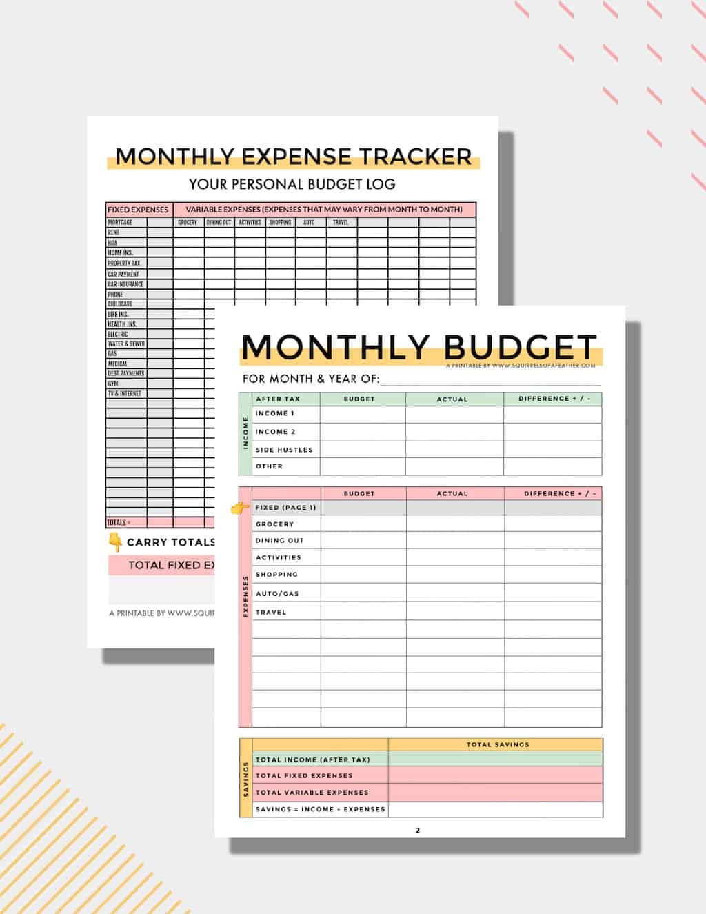 Free Printable Budget Sheets 2023