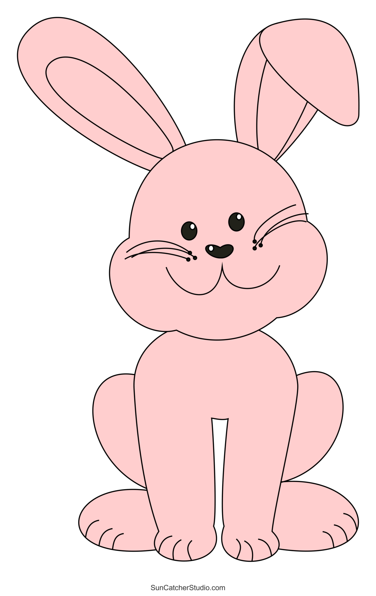 Easter Clip Art Patterns Egg And Bunny Stencils Free Printables Monograms Design Tools Patterns DIY Projects