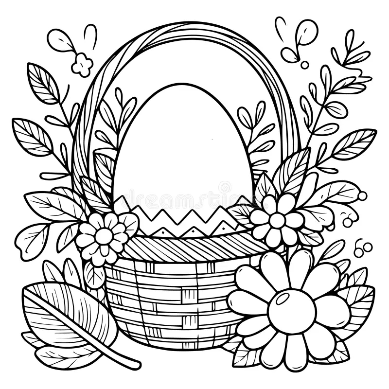Easter Coloring Free Stock Illustrations 53 Easter Coloring Free Stock Illustrations Vectors Clipart Dreamstime