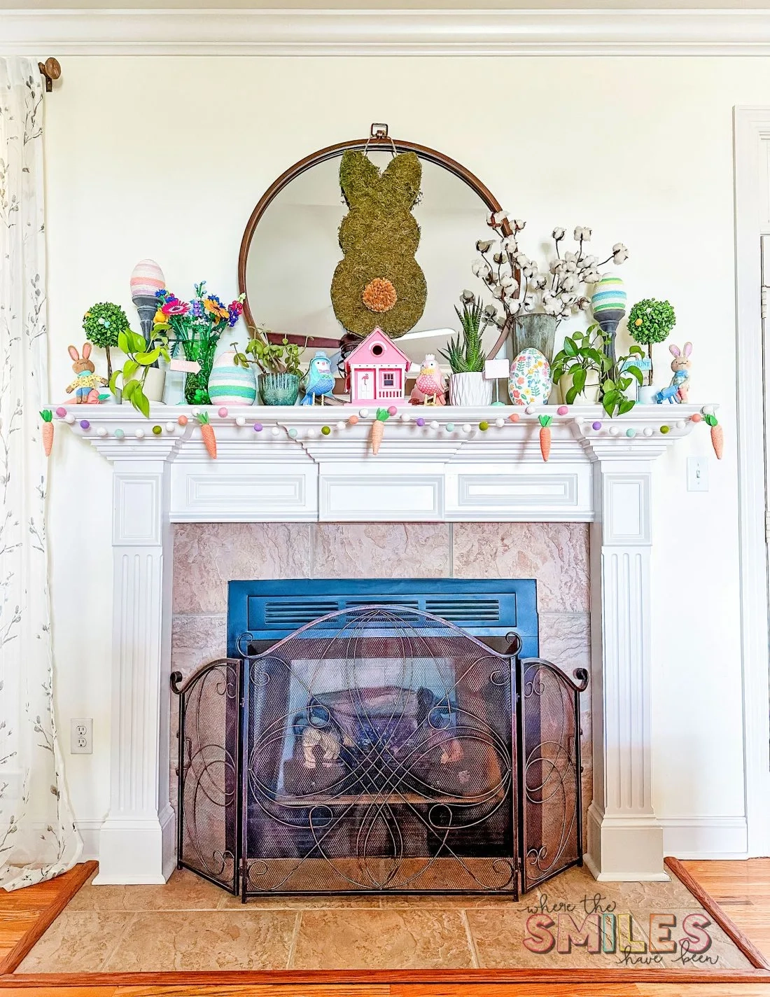 Easter Mantel Decor That s Perfect For Spring