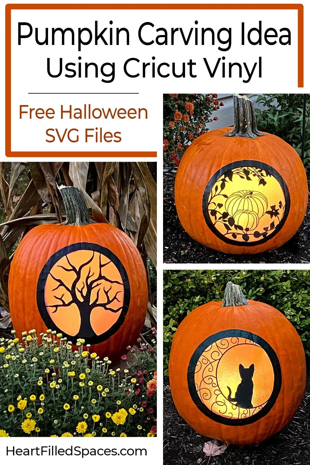 Easy Pumpkin Carving Idea Free Halloween SVG 