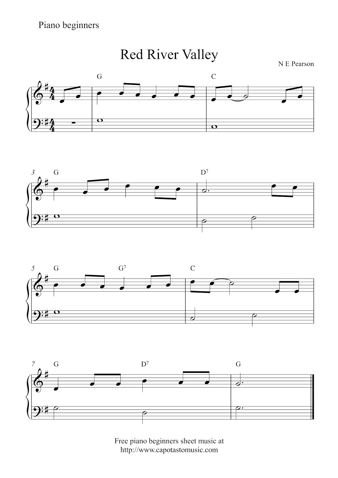 Easy Sheet Music For Beginners Free Easy Beginner Piano Sheet Worksheets Library