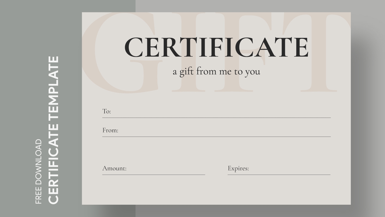 Editable Gift Certificate Free Google Docs Template Gdoc io
