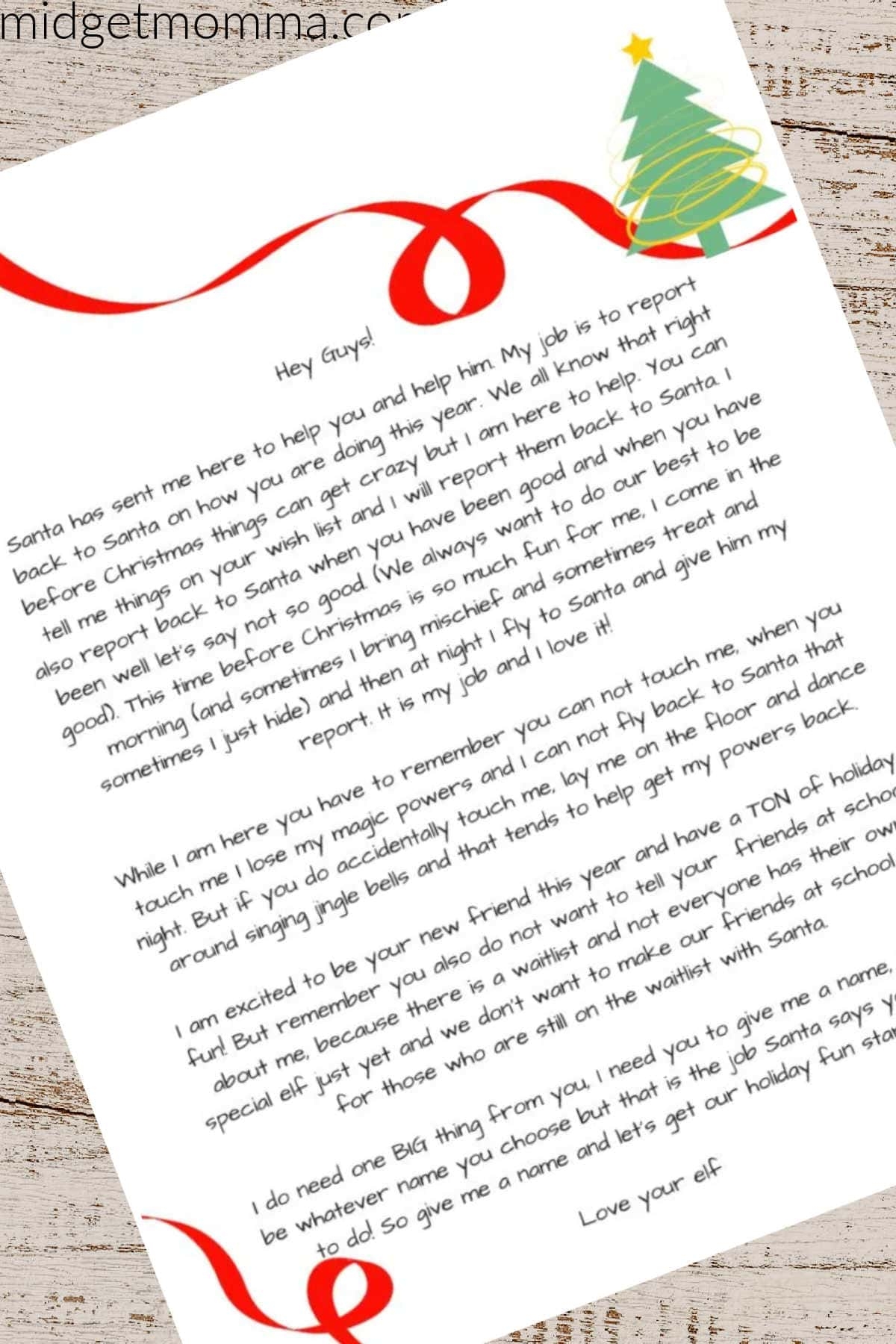 Free Elf On The Shelf Printables Arrival