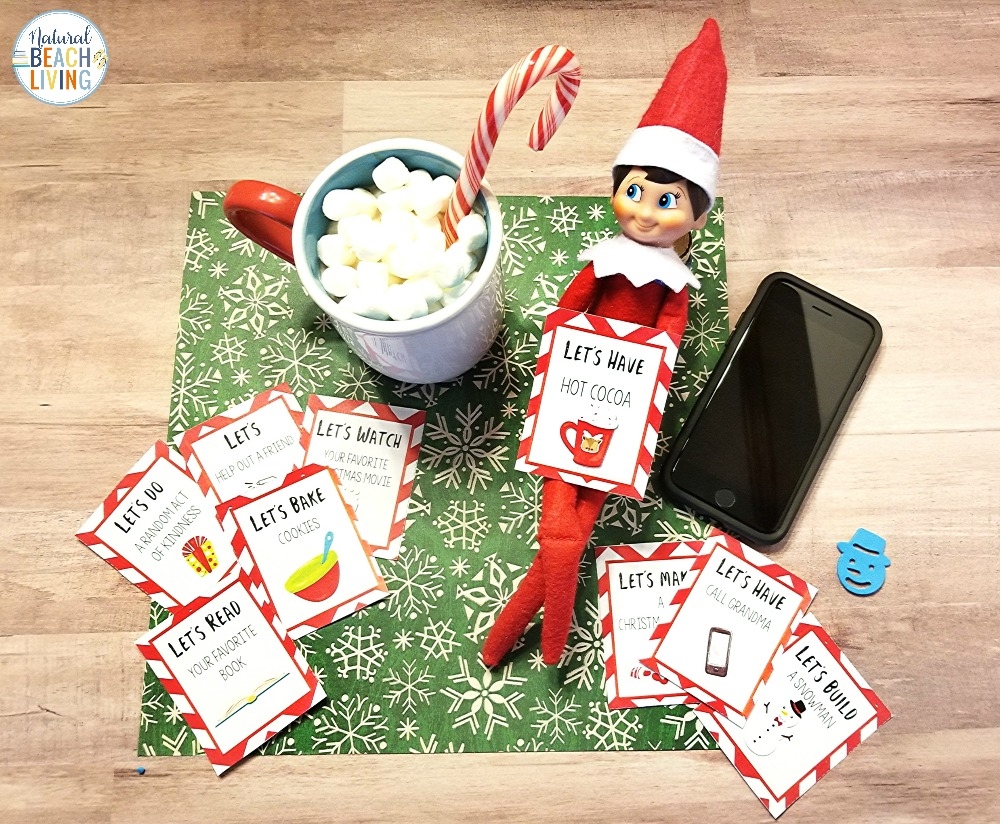 Elf On The Shelf Printable Activities Natural Beach Living