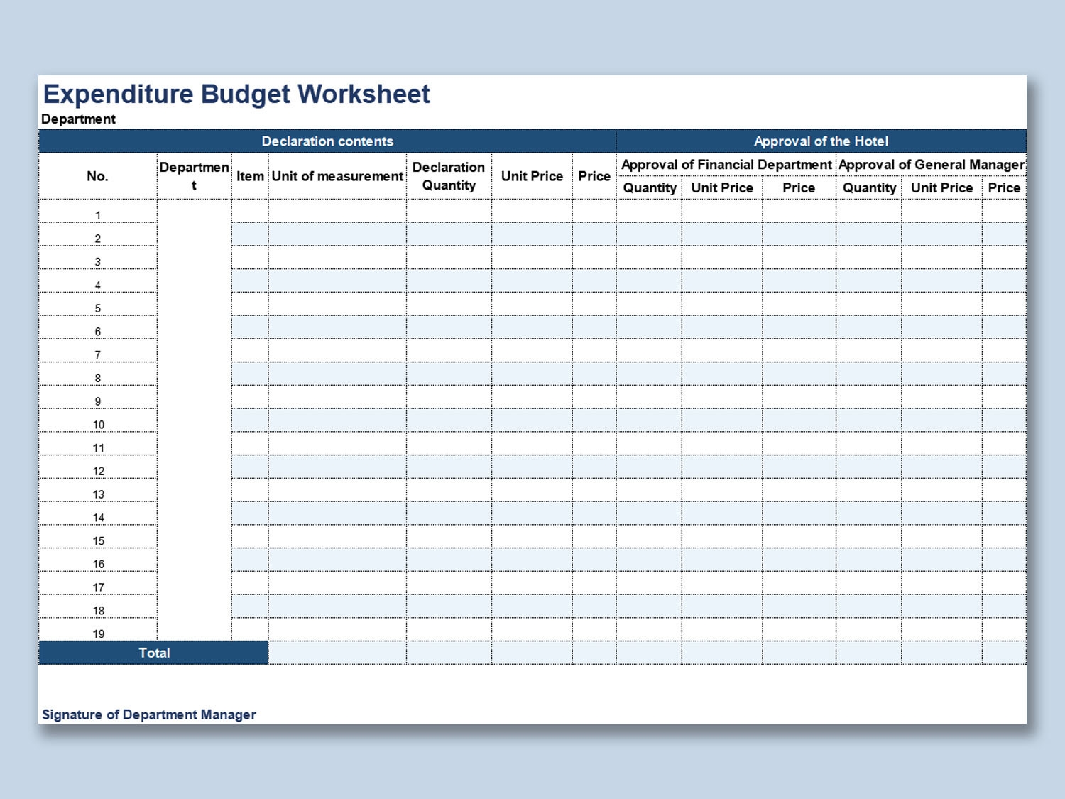 Free Budget Worksheets Printable Excel