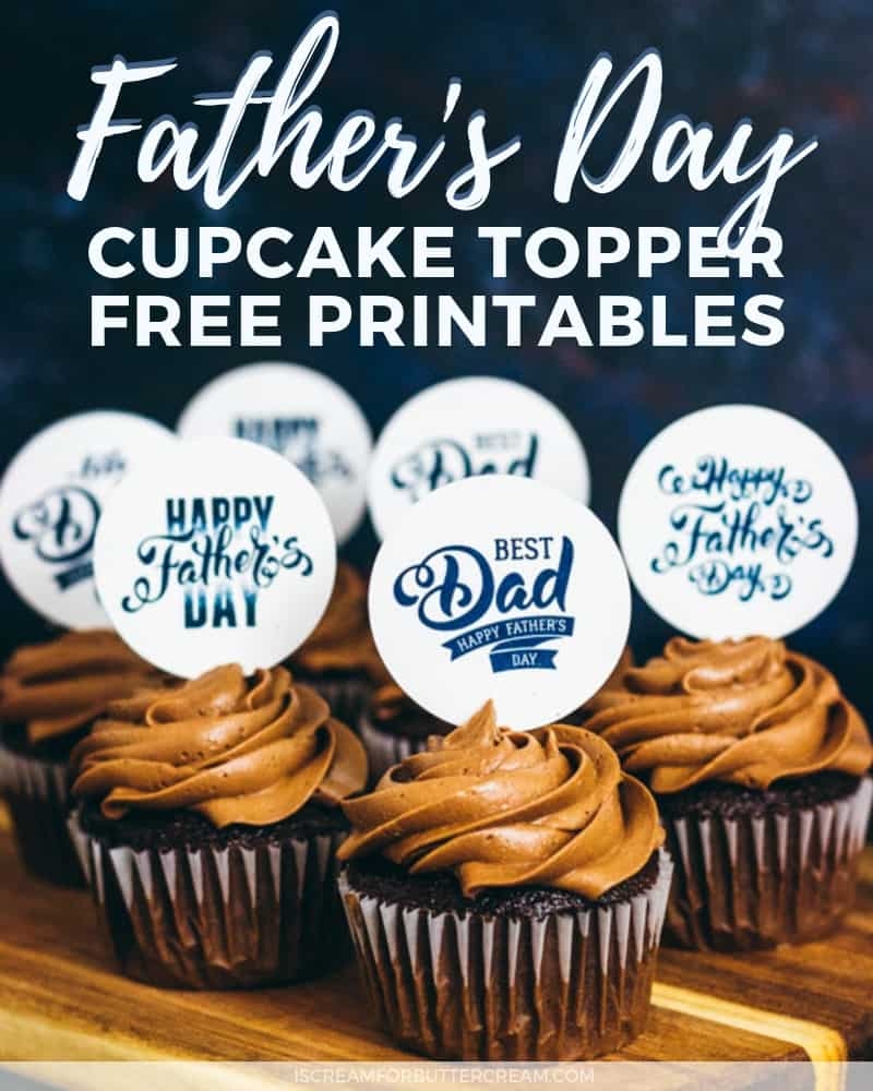 Happy Birthday Cupcake Toppers Free Printable
