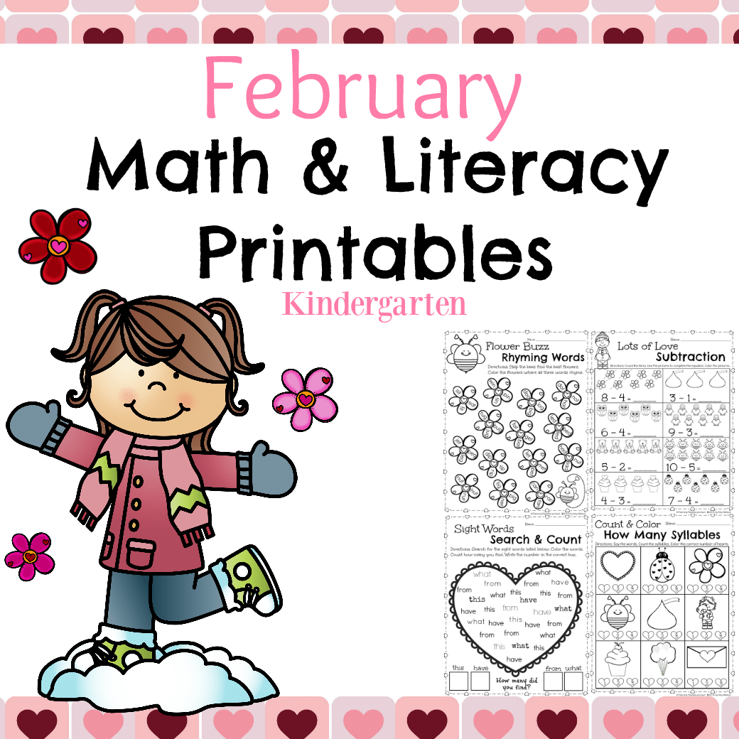 Free Printable Math Worksheets Kindergarten