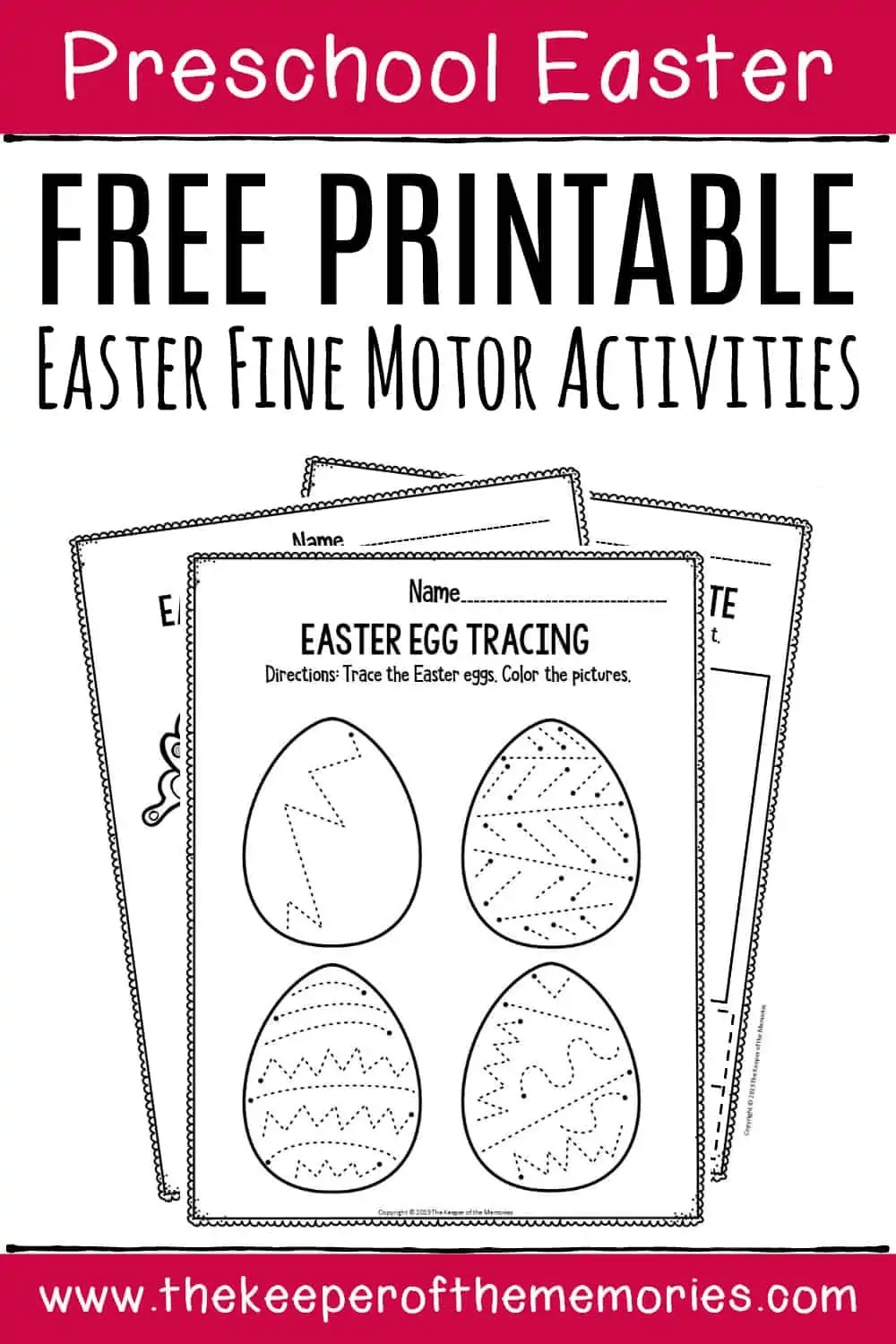 Free Preschool Printables Easter