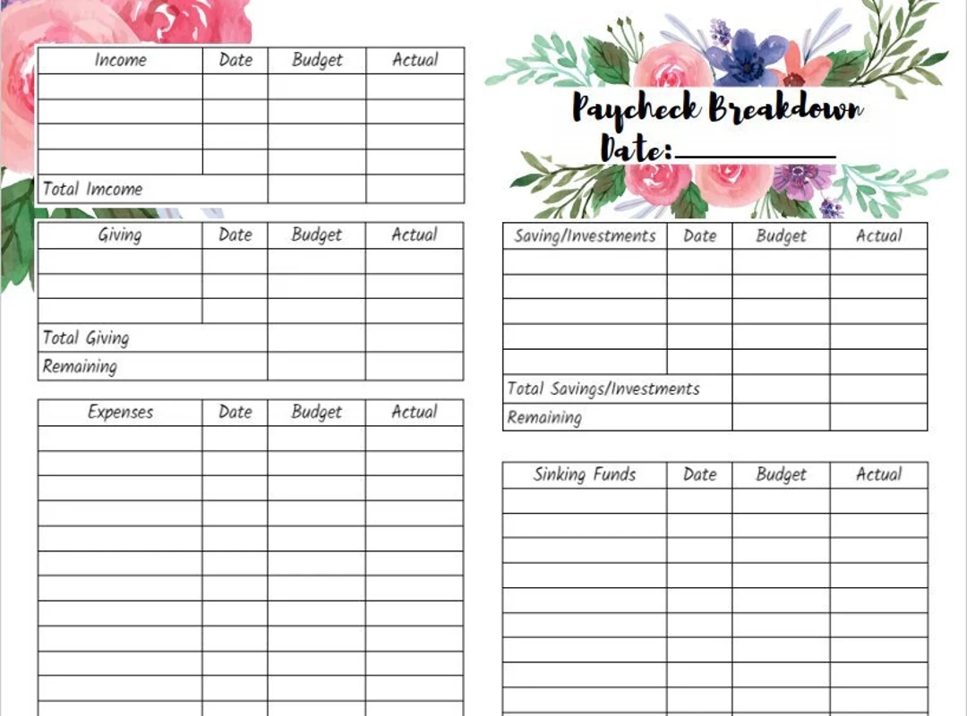 The Budget Mom Printables Free