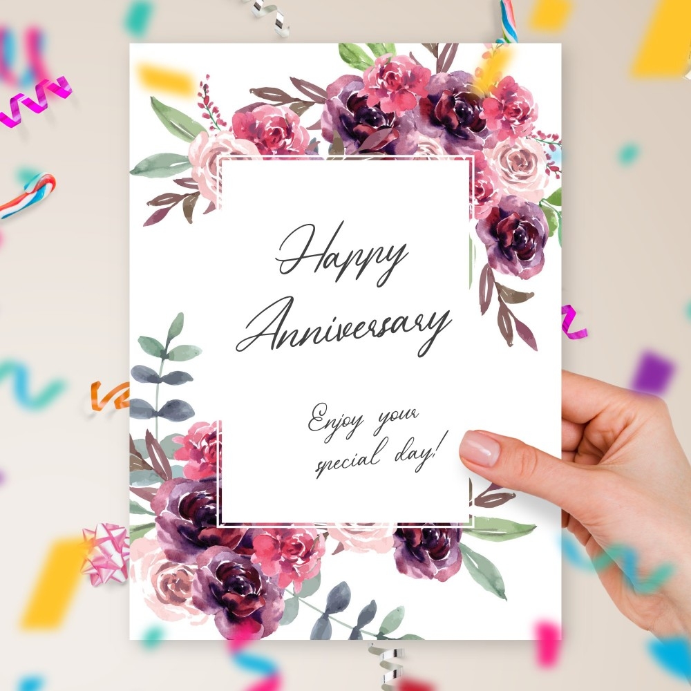 Free Printable Wedding Anniversary Cards